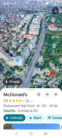 Apartament cu 3 camere decomandat în Brâncoveanu