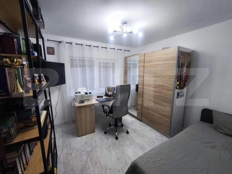Apartament cu 3 camere semidecomandat, mobilat în Ghimbav