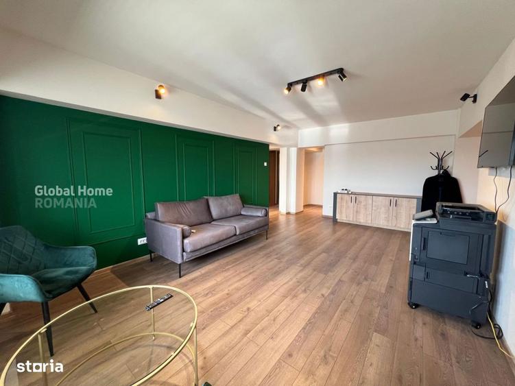 Apartament cu 4 camere semidecomandat, mobilat în Unirii
