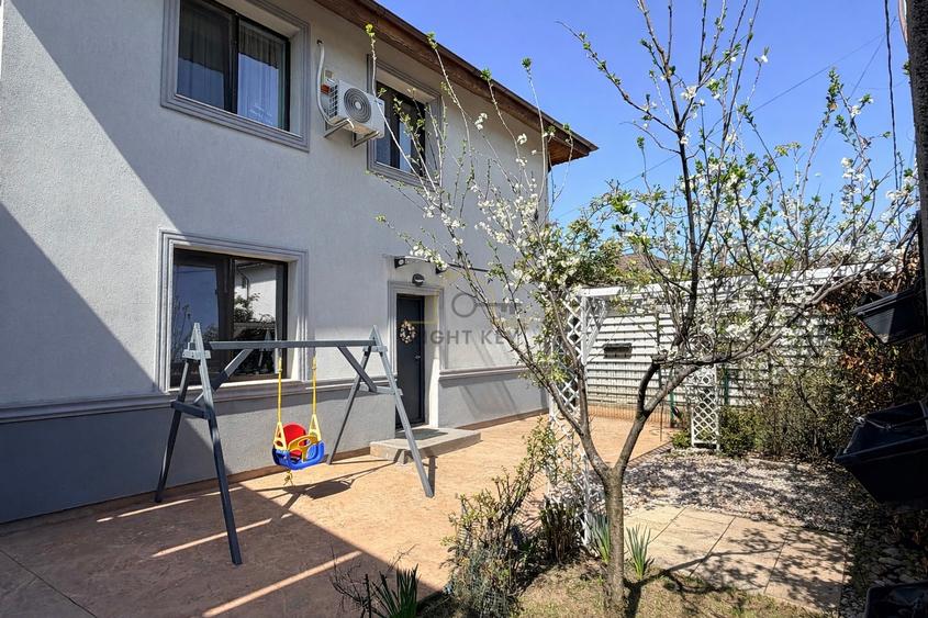 Casă individuală cu 4 camere cu Piscina în Domnești
