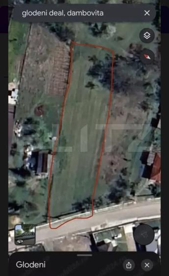 Teren Construcții intravilan de 1532 mp, în Glodeni