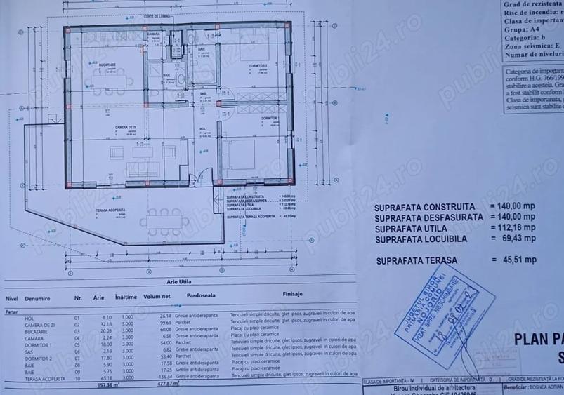 Casă cu 3 camere cu Teren 510 Mp în Leș