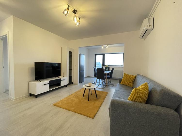 Apartament cu 2 camere decomandat, mobilat în Basarabia