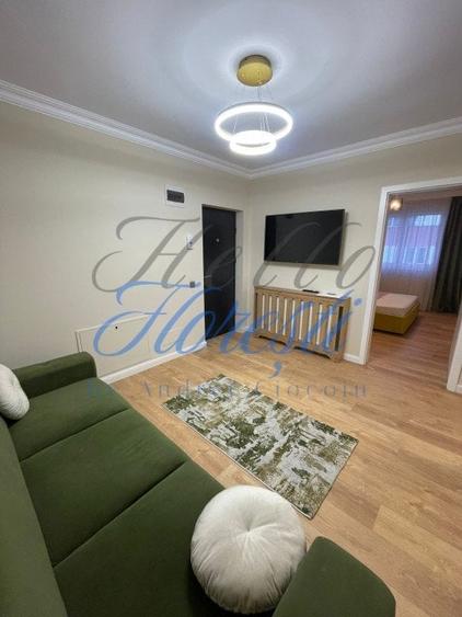 Apartament cu 3 camere semidecomandat, mobilat în Florești