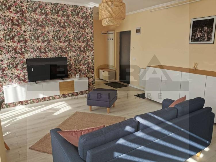 Apartament cu 2 camere semidecomandat în Florești