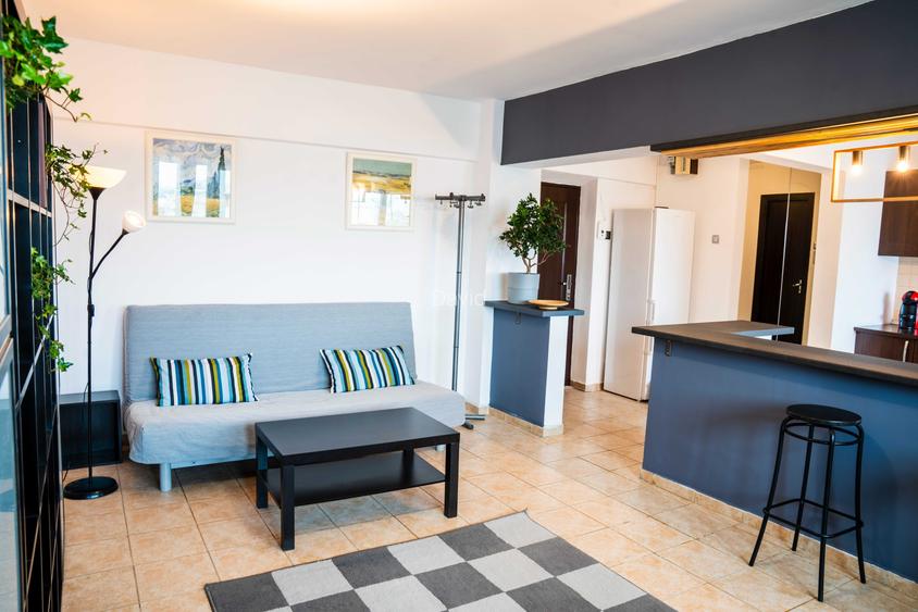 Apartament 2 camere Piata Amzei | Calea Victoriei Romana | Etaj 9, Panoramic, 2 Balcoane