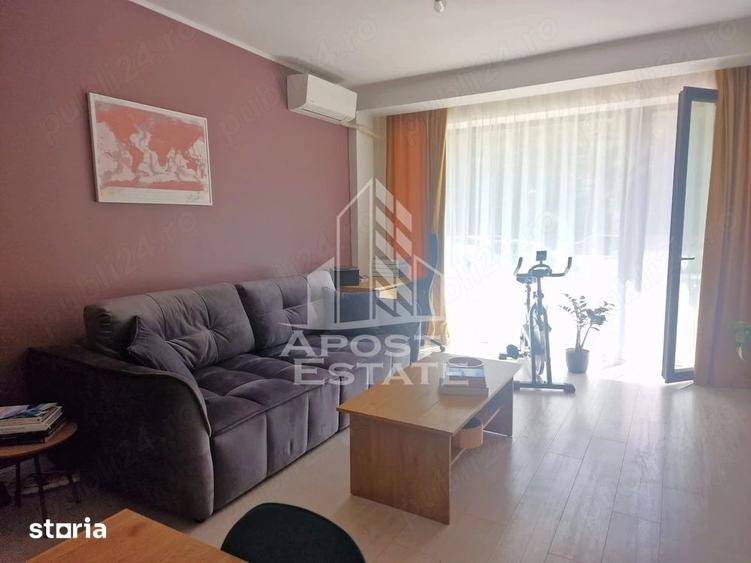 Apartament cu 2 camere, mobilat în Dumbrăvița