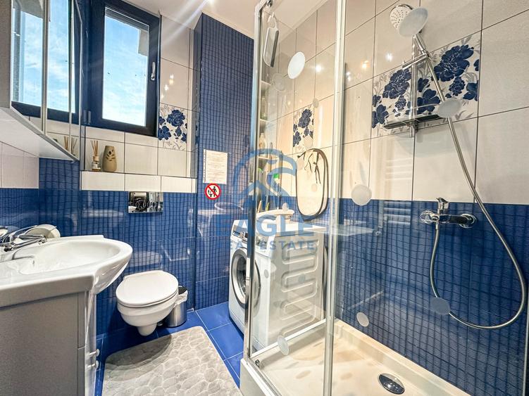 Apartament cu 2 camere nedecomandat, mobilat în Tomis Nord