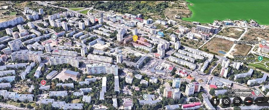 Apartament cu 2 camere semidecomandat în Tomis Nord
