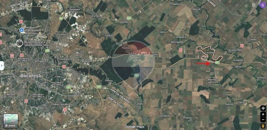 Teren agricol extravilan de 17112 mp, în Exterior Sud