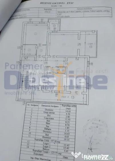 Casă cu 11 camere cu Teren 500 Mp în Valea Lupului