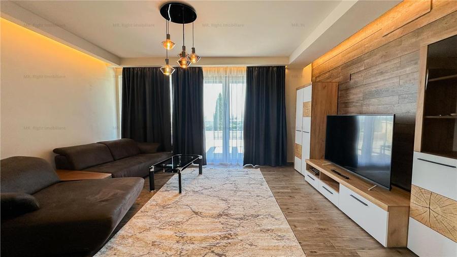 Apartament cu 2 camere decomandat, mobilat în Tractorul