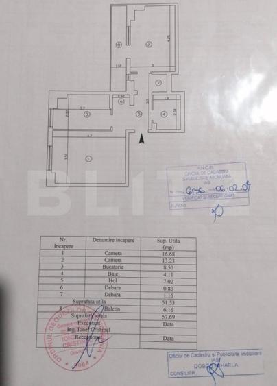 Apartament cu 2 camere decomandat, mobilat în Gară