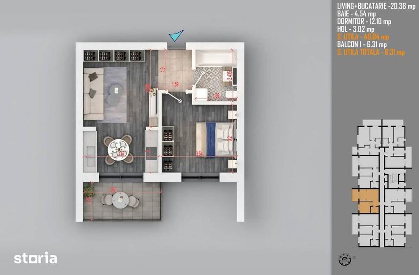 Apartament 2 camere - 5