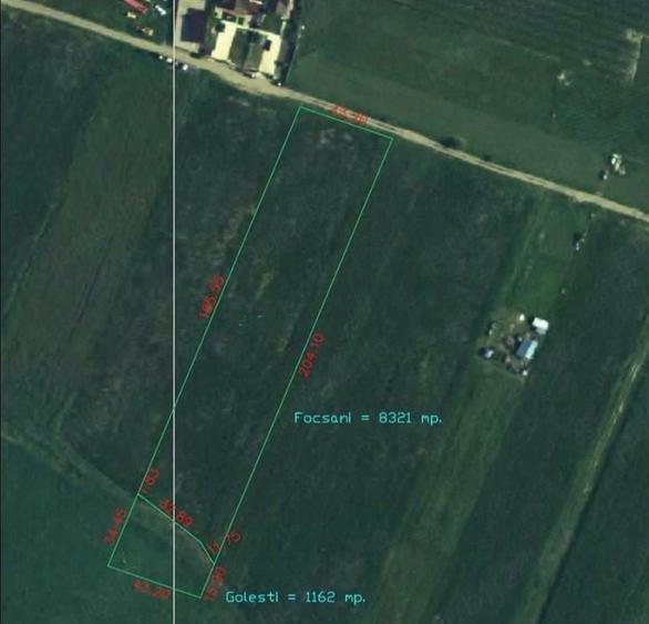 Teren Construcții intravilan de 9500 mp, în Sud