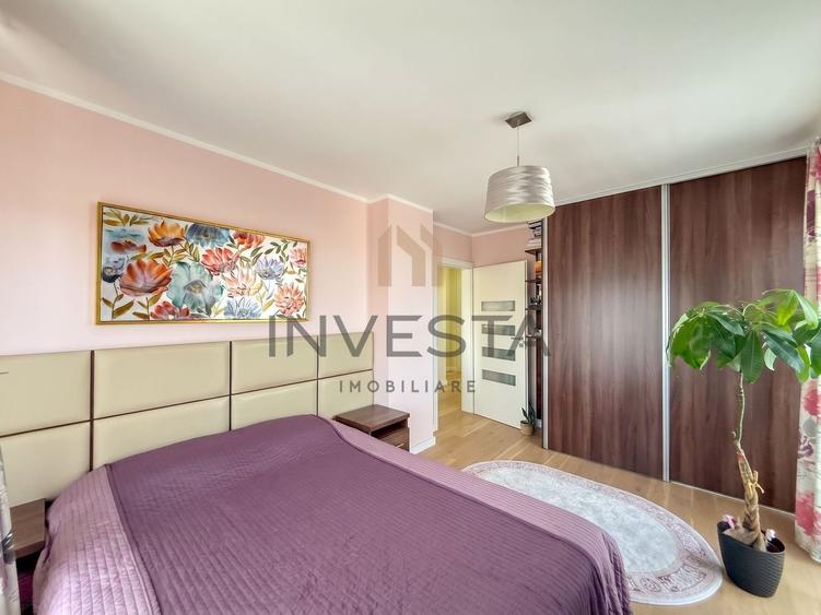 Apartament cu 4 camere semidecomandat, mobilat în Bună Ziua