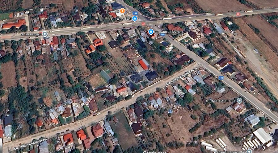 Teren Construcții intravilan de 2025 mp, în Stoenești