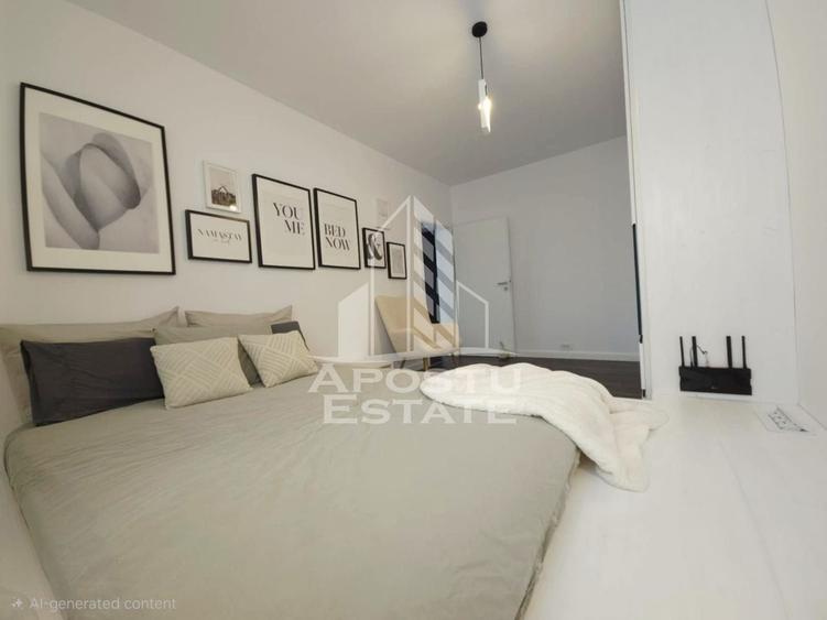 Apartament cu 2 camere decomandat, mobilat în Aradului