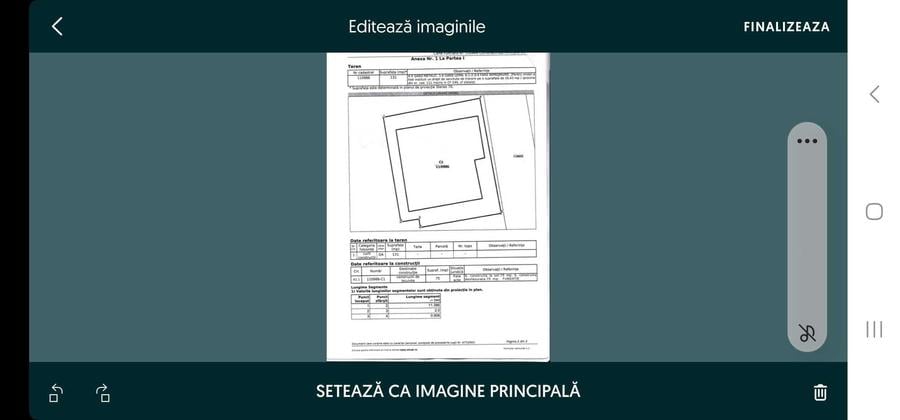 Casă cu 2 camere cu Teren 131 Mp în 2 Mai