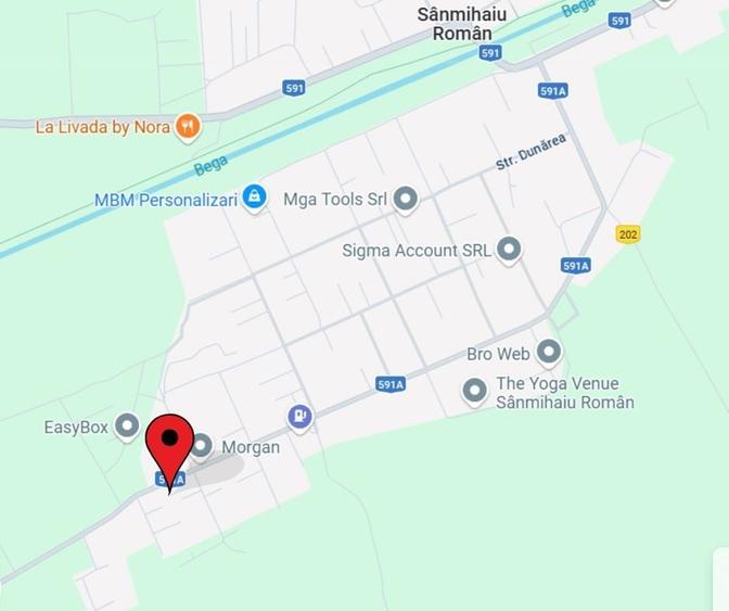 Teren Construcții intravilan de 511 mp, în Sânmihaiu Român