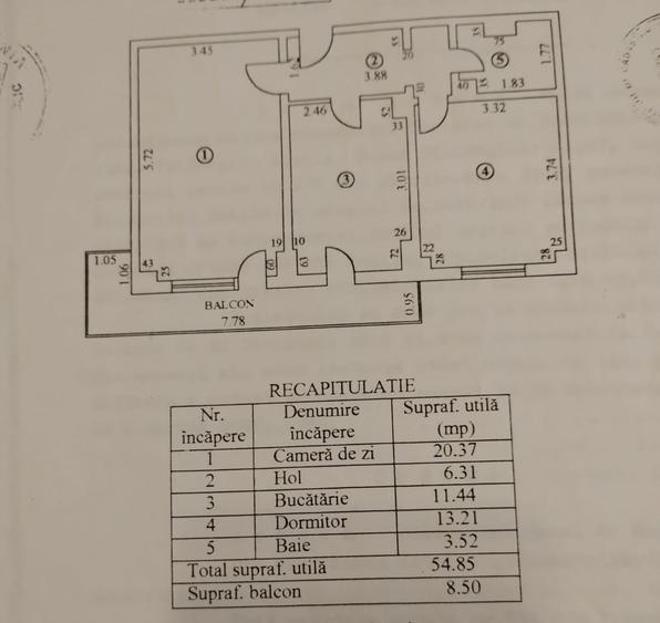 Etaj 2 - Apartament 2 camere 63mp - Dorobanti Bariera Calarasilor. - 2