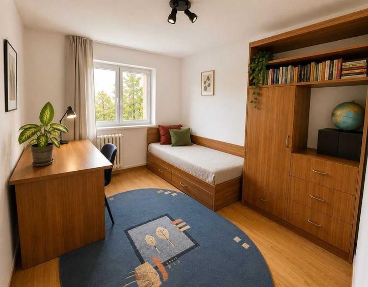 Apartament cu 4 camere decomandat în Central