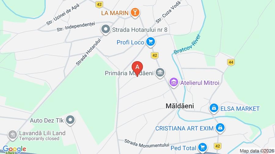 Spațiu industrial, de 170 mp, în Măldăeni