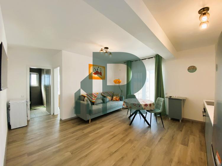 Apartament cu 2 camere semidecomandat, mobilat în Mihai Viteazul