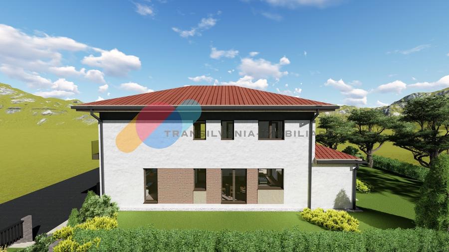 Casă individuală cu 4 camere cu Canalizare în Dâmbul Rotund