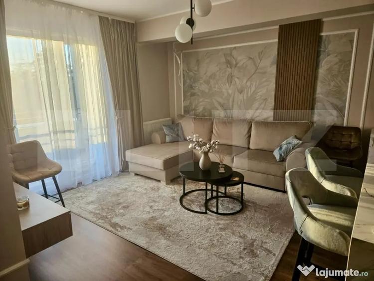 Apartament cu 2 camere semidecomandat în Romanești