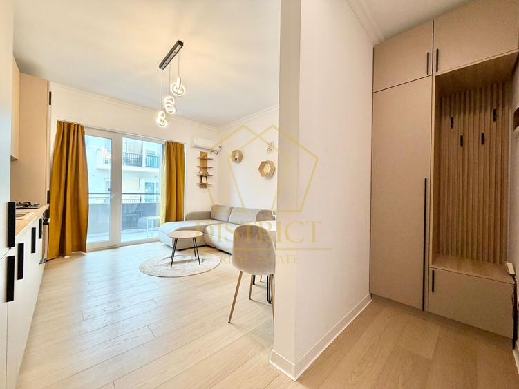 Apartament cu 2 camere semidecomandat, mobilat în Giroc