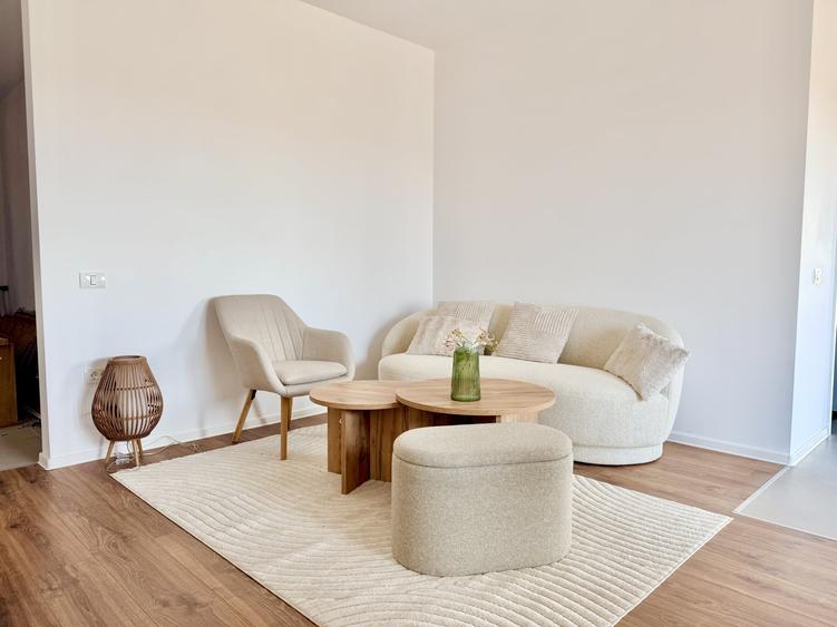 Apartament cu 2 camere decomandat, mobilat în Moșnița Nouă