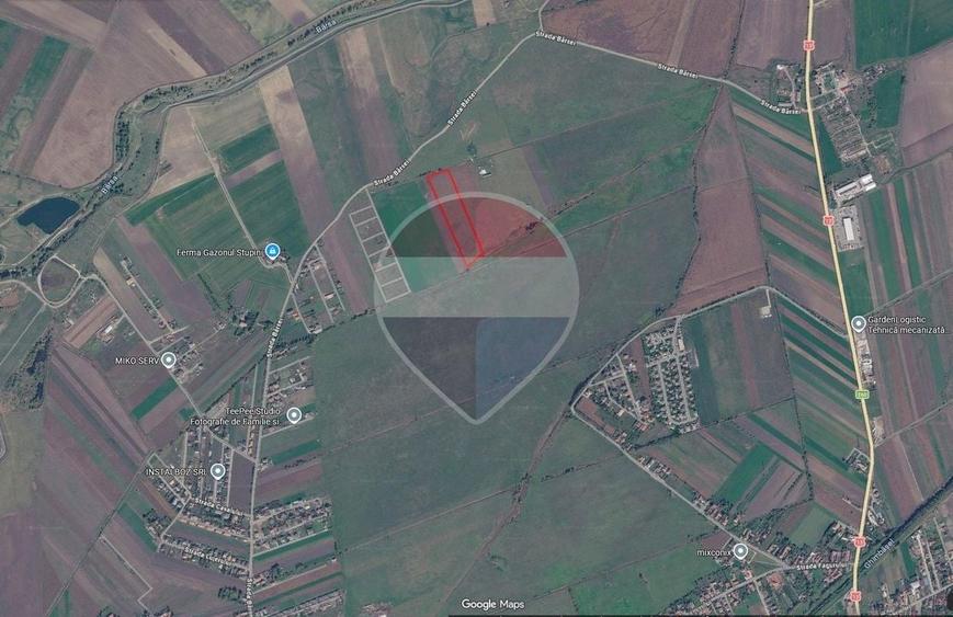 Teren Construcții intravilan de 17250 mp, în Stupini
