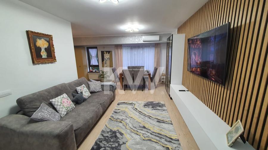 Apartament cu 3 camere semidecomandat, mobilat în Valea Lupului