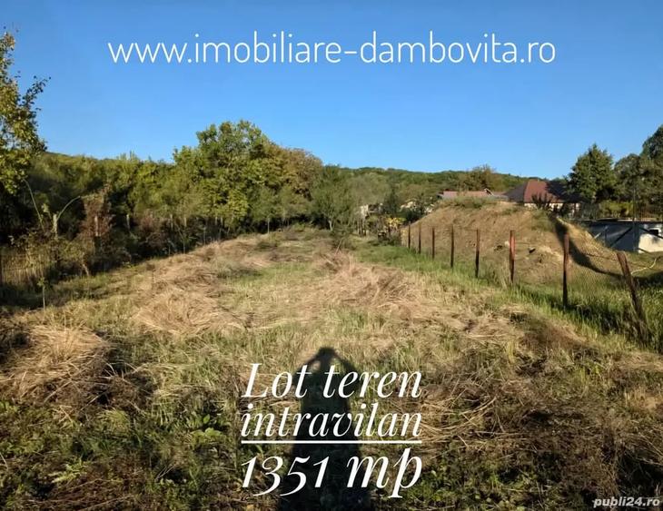 Teren de 2698 mp, în Gura Ocniței