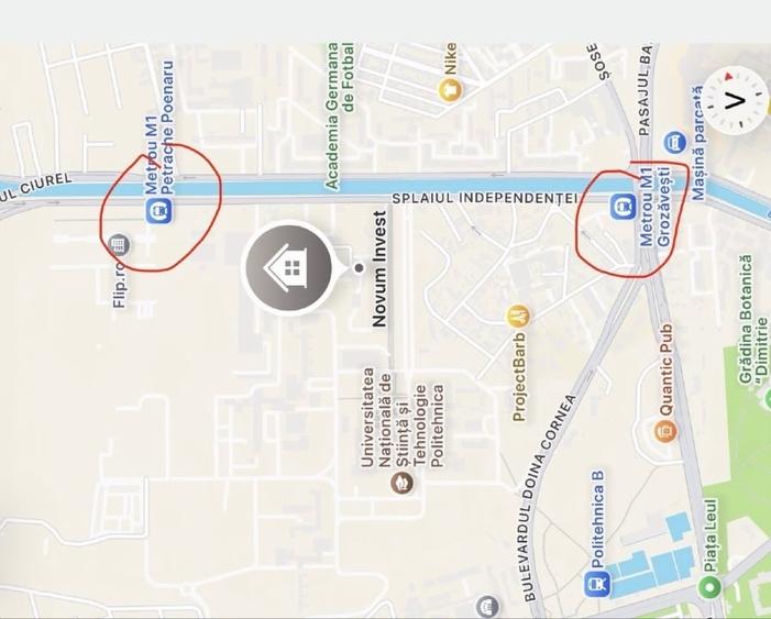 Apartament cu 2 camere decomandat, mobilat în Politehnica