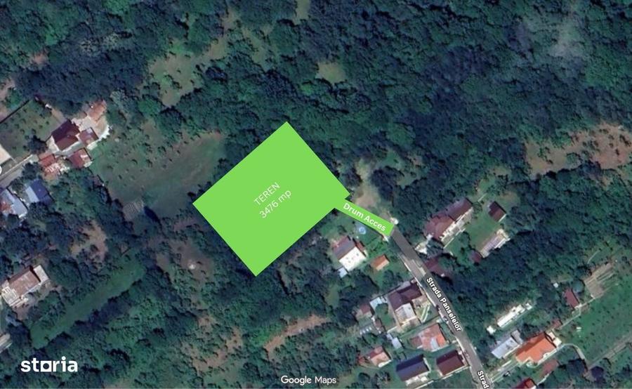 Teren de 3476 mp, în Breaza de Jos