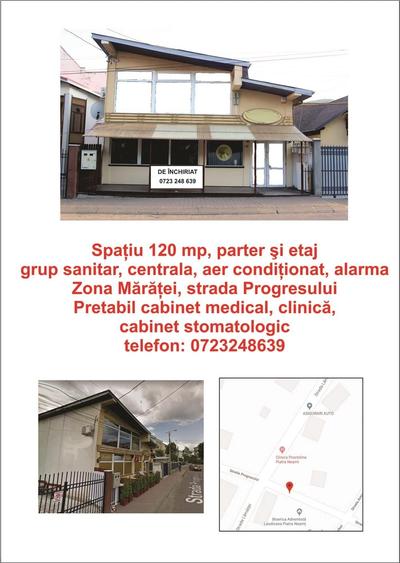 Spațiu comercial, de 120 mp, în Mărăței