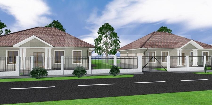 Casă individuală cu 4 camere cu Teren 500 Mp în Sânpetru