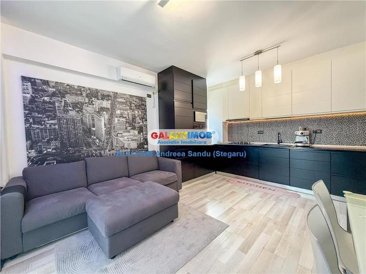 Apartament cu 3 camere semidecomandat, mobilat în Militari