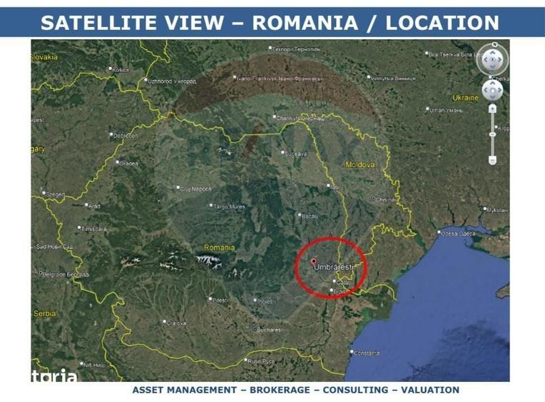 Spațiu comercial, de 12,000 mp, în Umbrărești