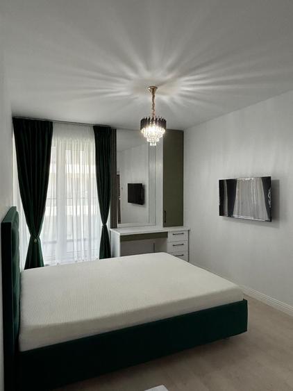 Apartament cu 2 camere semidecomandat, mobilat în Pipera