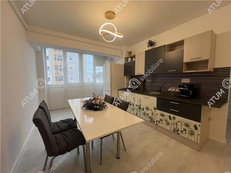 Apartament renovat cu 3 camere si pivnita zona Vasile Aaron Sibiu - 3