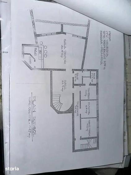 Casă cu 7 camere cu Teren 840 Mp în Central