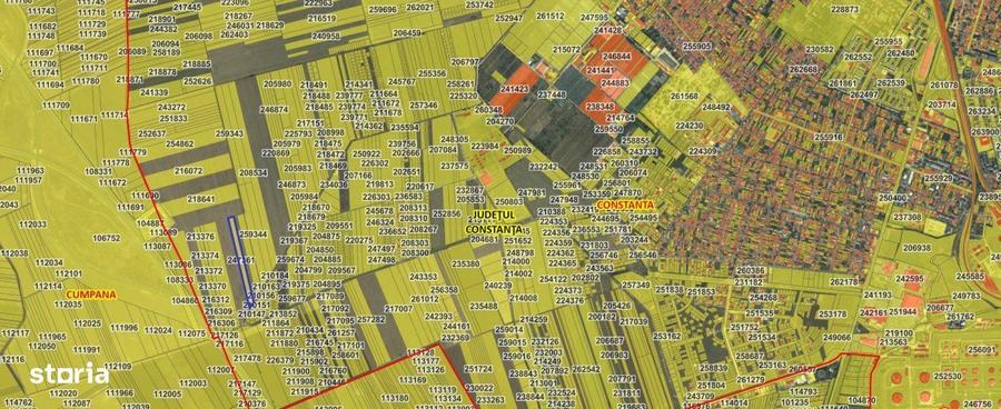 Teren de 18000 mp, în Vest