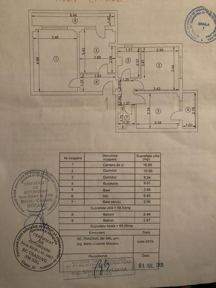 Apartament 3 camere Radu Negru - 1