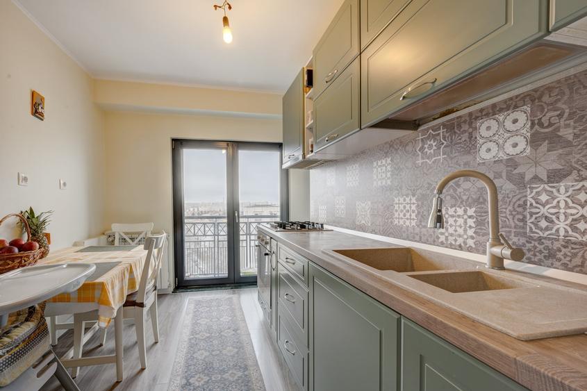 Apartament cu 3 camere decomandat, mobilat în P-ța Alba Iulia