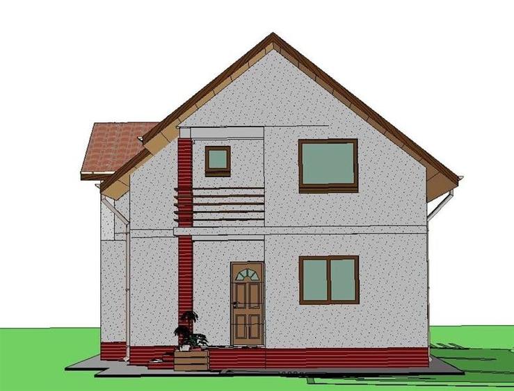 Casă individuală cu 4 camere cu Teren 600 Mp în Exterior Nord