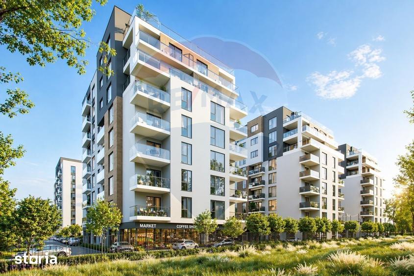 Apartament cu 3 camere în Străulești