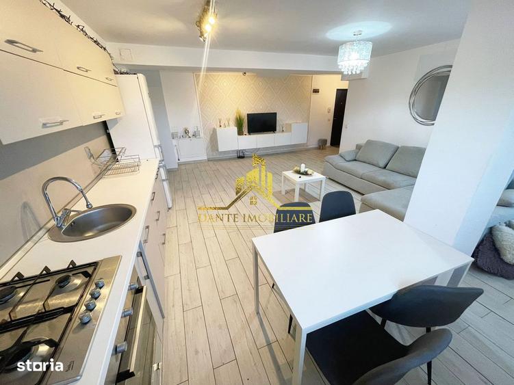 Apartament cu 3 camere semidecomandat, mobilat în Borhanci